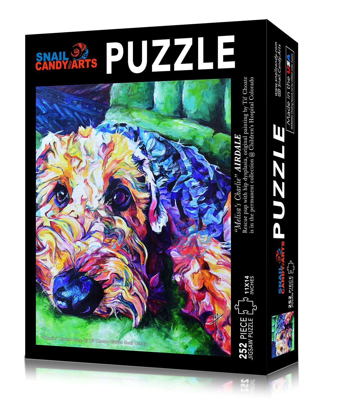 AIREDALE Dog Puzzle