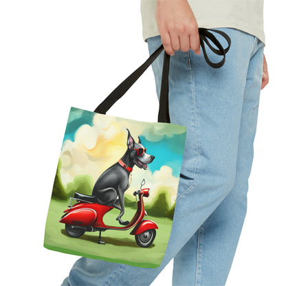 Shopping Bags - Reusable Bag with 'Cruisin' Pup'