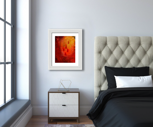 'Descending' art print
