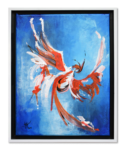 'Fire Fly', of Sky And... series, original painting