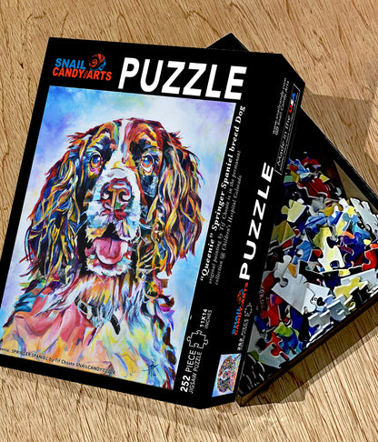 SPRINGER SPANIEL Dog Puzzle