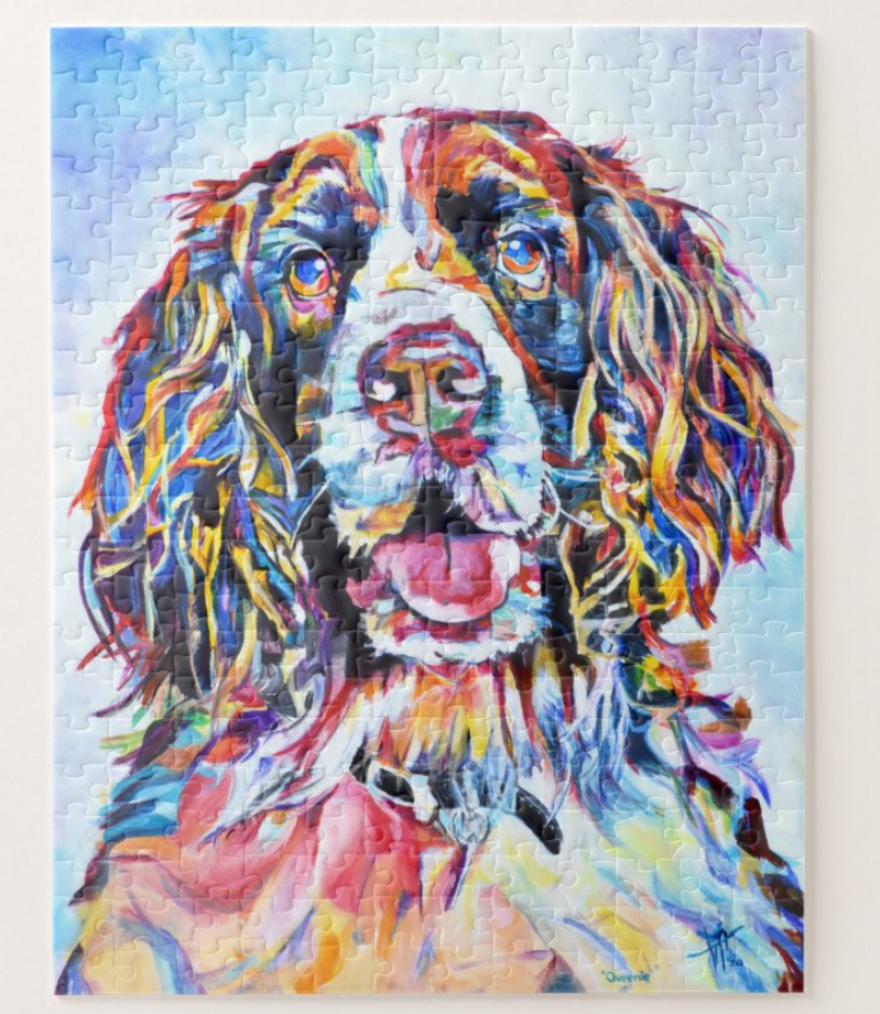 SPRINGER SPANIEL Dog Puzzle