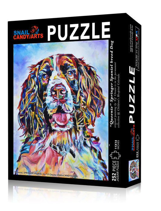 SPRINGER SPANIEL Dog Puzzle