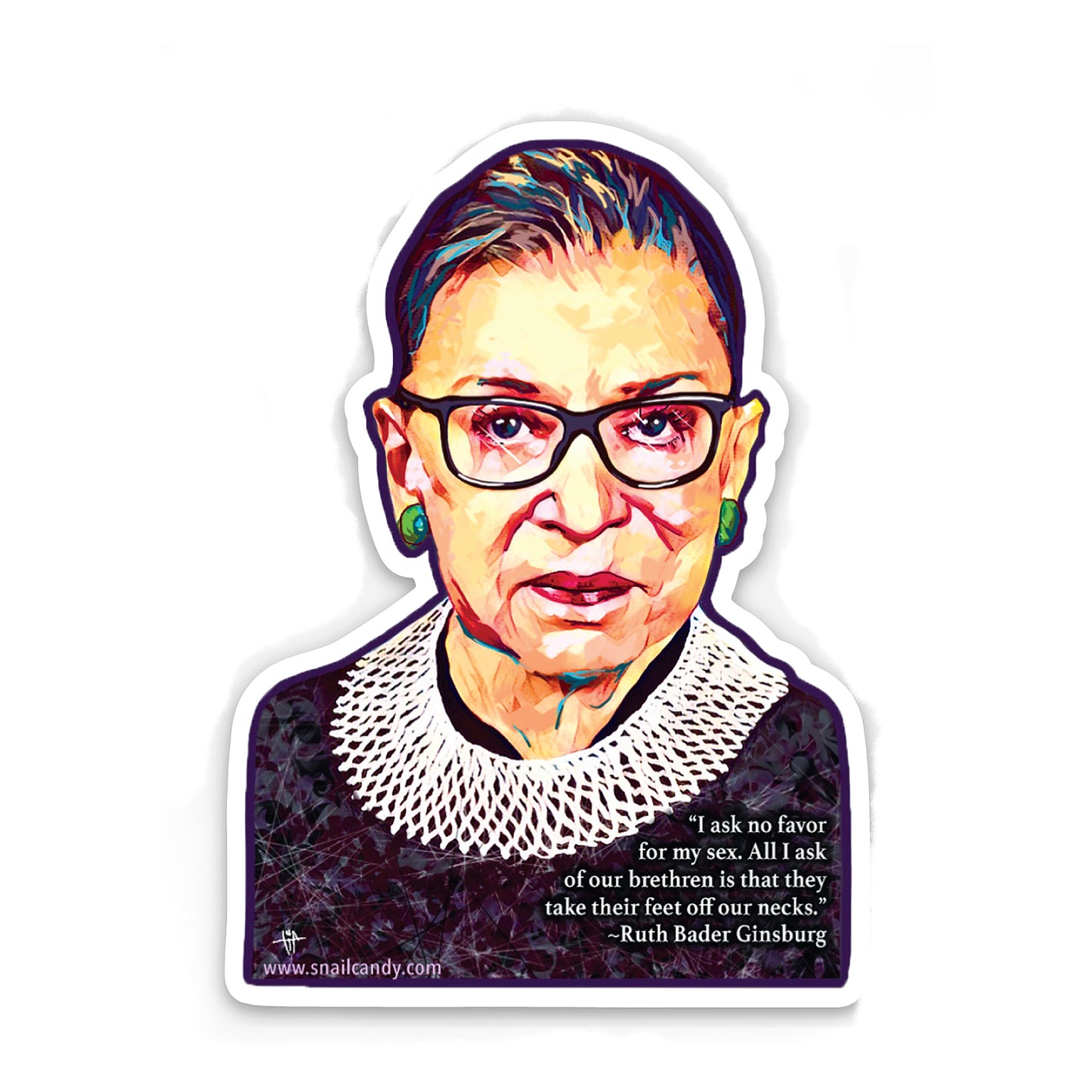 Sticker - Notable Woman Collection "Ruth Bader Ginsburg"