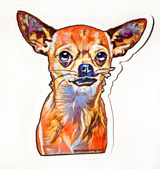 Sticker - Chihuahua Dog "Roberto"