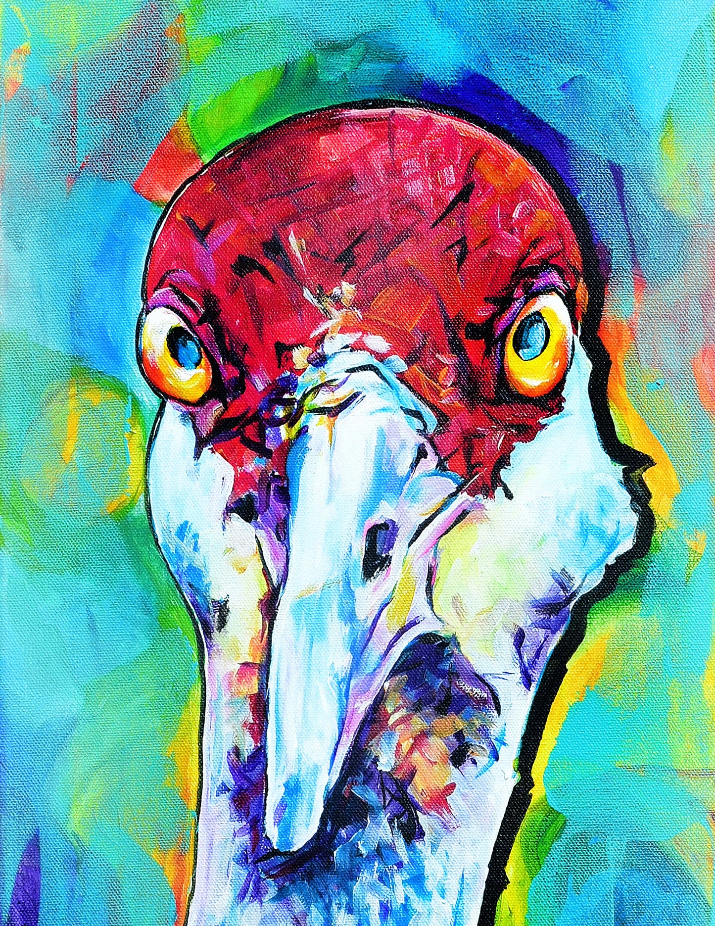 'Sandhill Crane' - Wall art prints