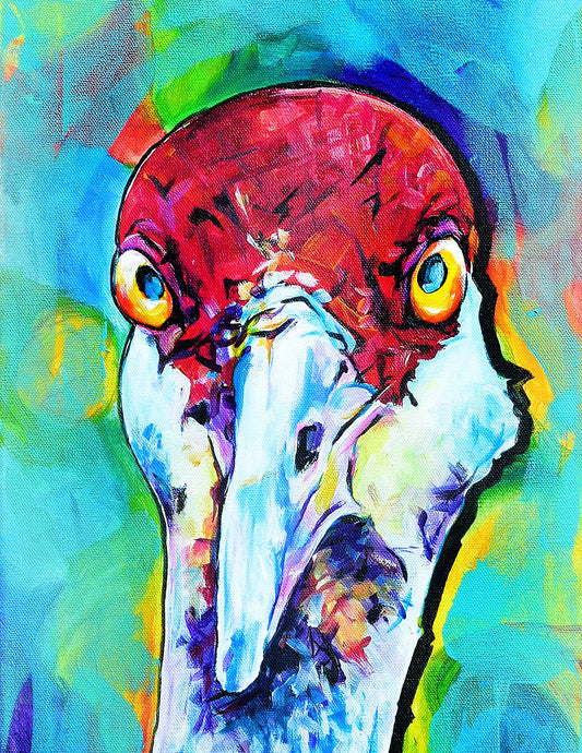 'Sandhill Crane' - Wall art prints