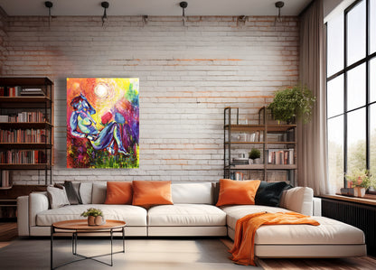 'Swelter' art print