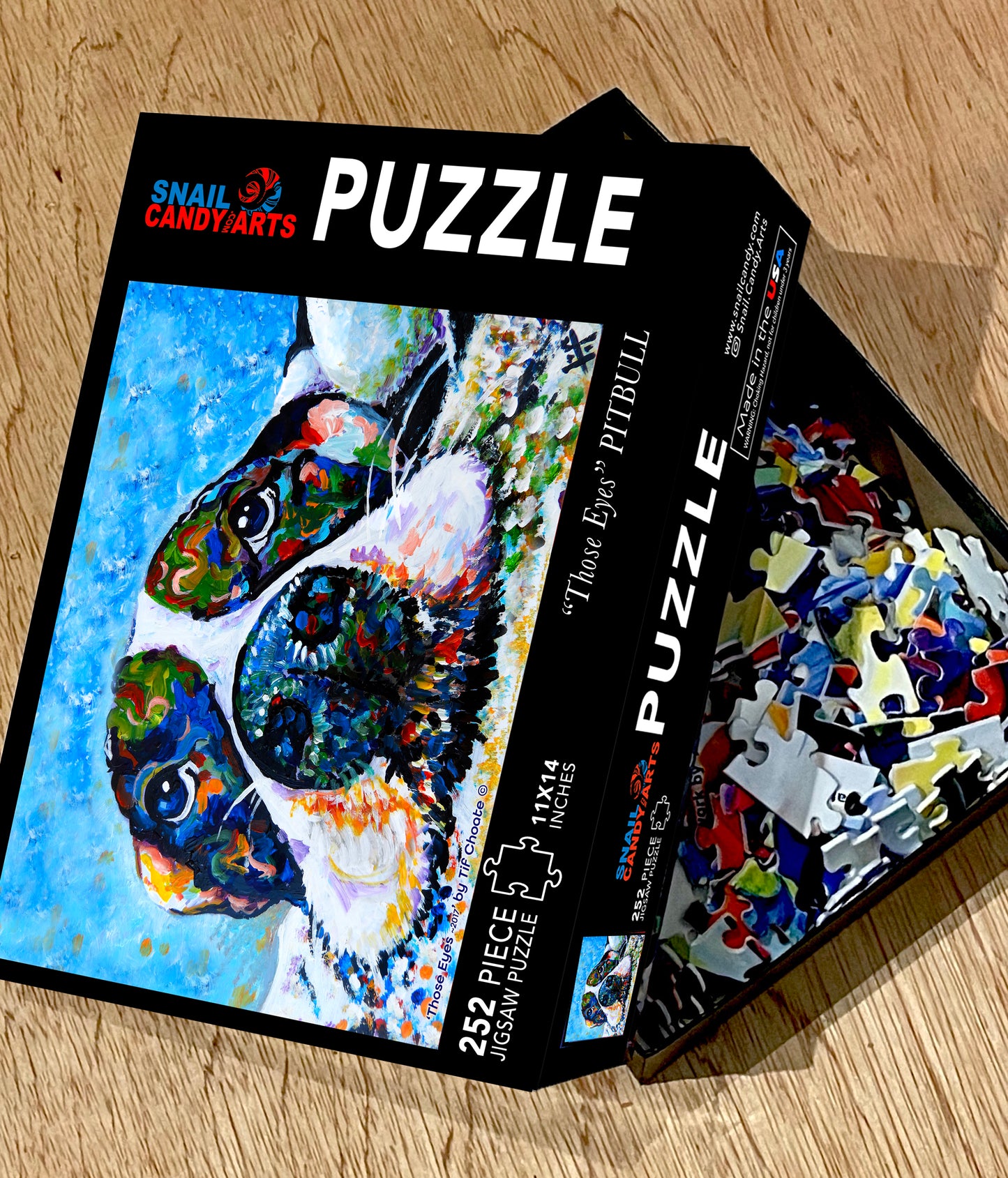 Sweet Pitbull Dog Puzzle