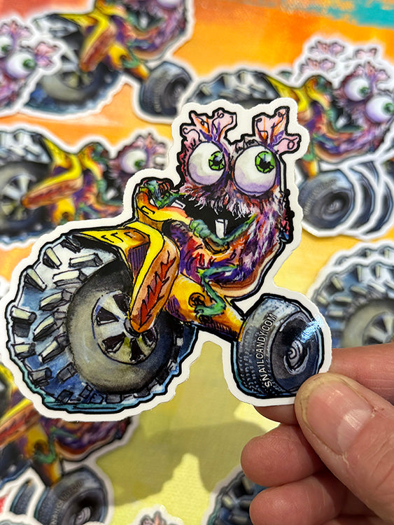 Vroomonstah Sticker
