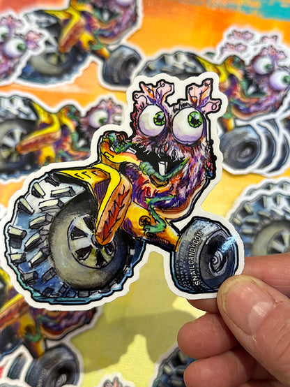 Vroomonstah Sticker
