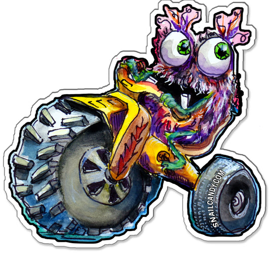 Vroomonstah Sticker