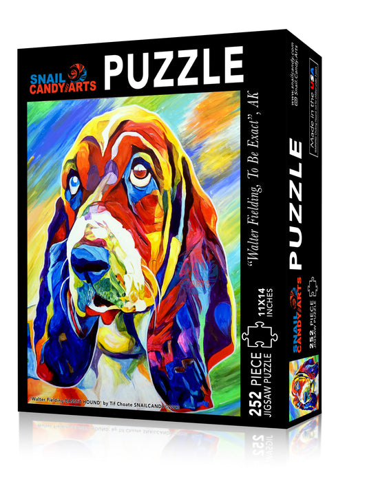 BASSET HOUND Dog Puzzle