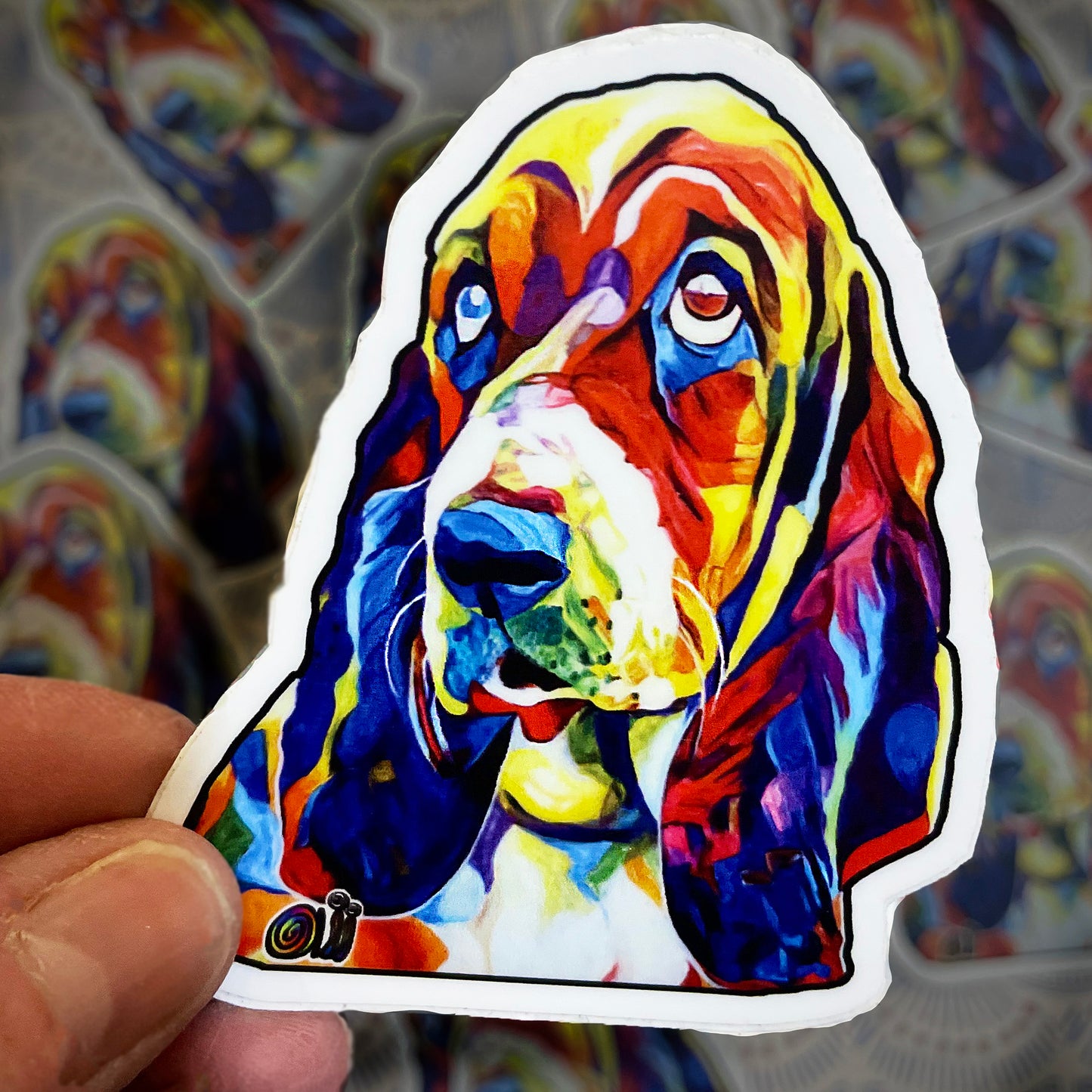 Sticker - Basset Hound Dog