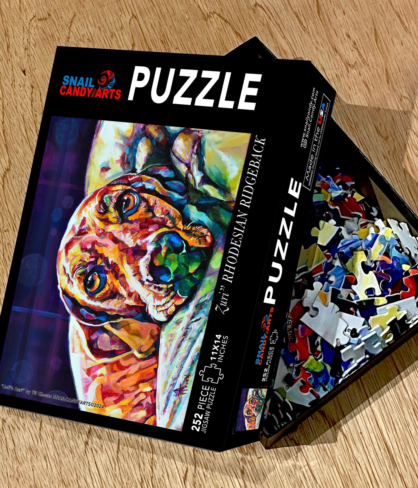 Rhodesian Ridgeback Dog Puzzle