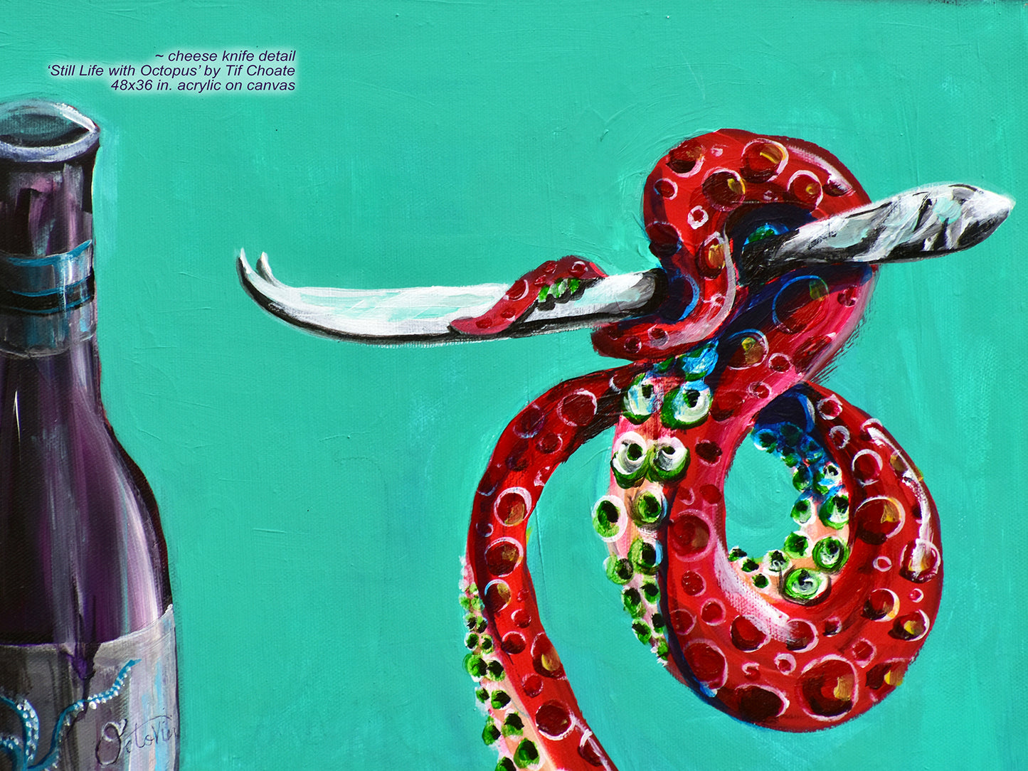 'Still Life with Octopus', original painting
