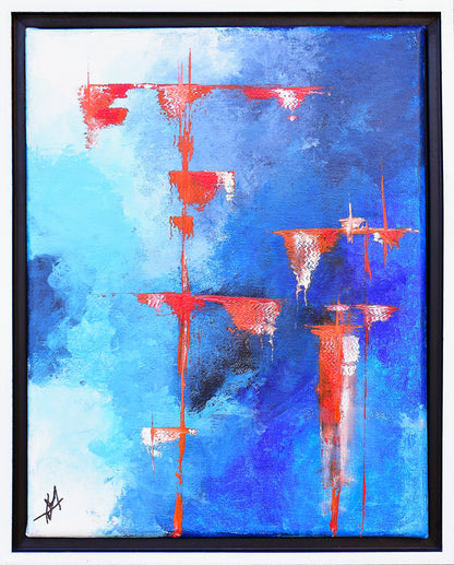 'Ghost Ship', of Sky And... series, original painting