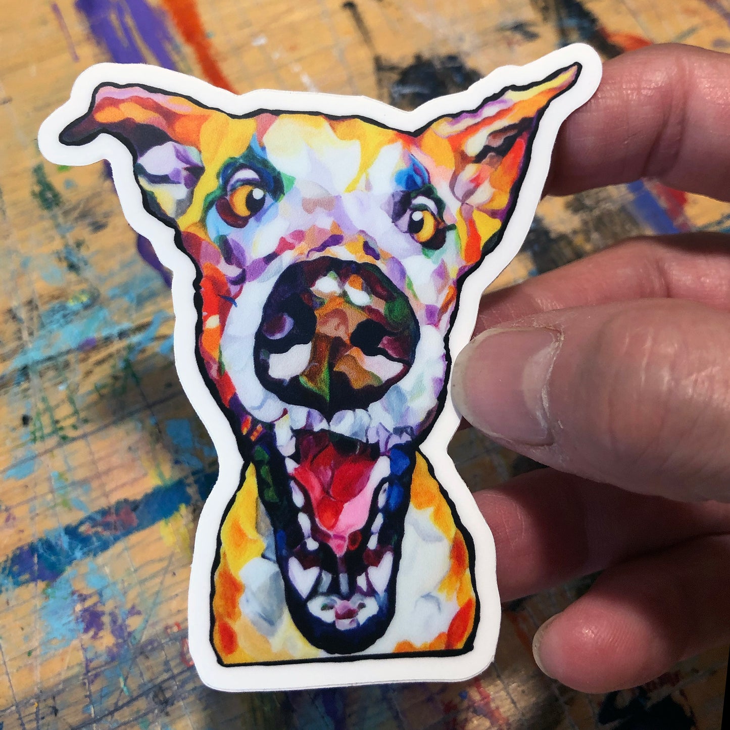 Sticker - Great Dane Dog "Good Boy "
