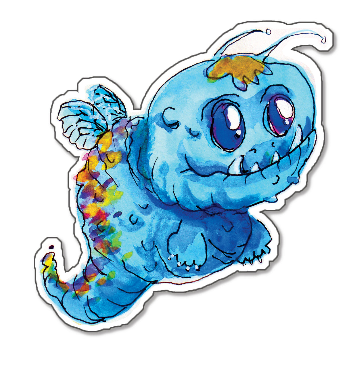 Welcome to My Mindhole Sticker