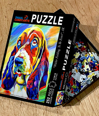 BASSET HOUND Dog Puzzle