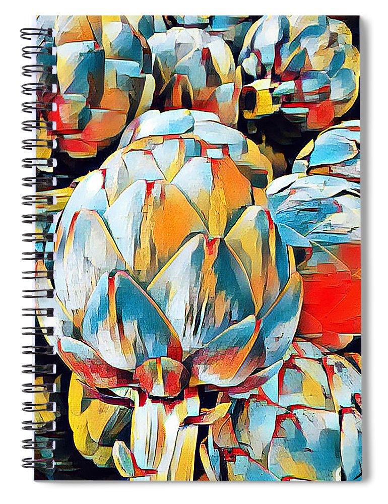 'Artichoke' I - Spiral Notebook